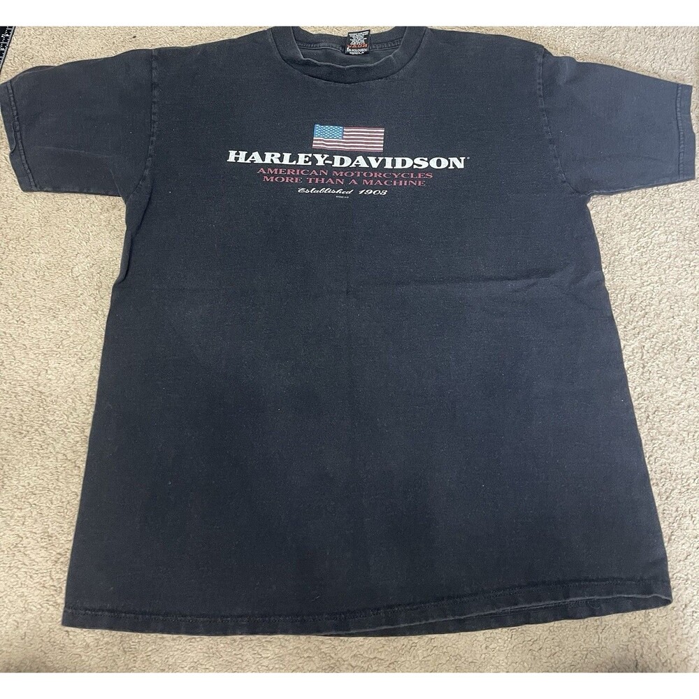 Vintage Harley Davidson T Shirt Vintage 1998 Size XL American Conway Nw Hamp